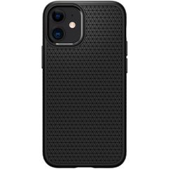 Spigen Liquid Air Backcover iPhone 12 Mini - Zwart