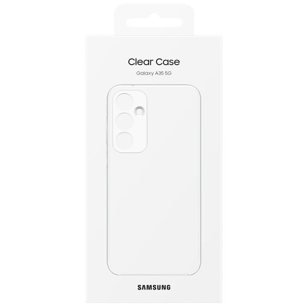 Samsung Originele Clear Hardcase Backcover Samsung Galaxy A35 - Transparant