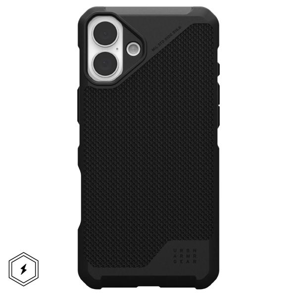 UAG Metropolis LT MagSafe Backcover iPhone 16 Plus - Kevlar Black