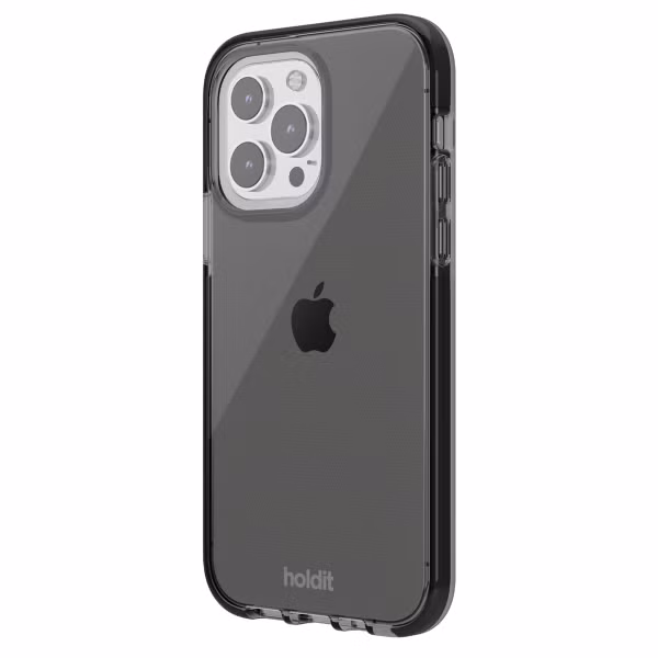 Holdit Seethru Case Apple iPhone 15 Pro - Zwart