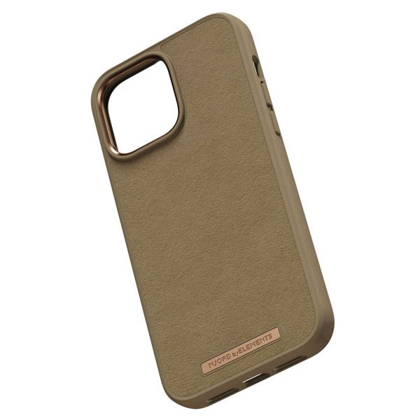 Njorð Collections Suède Comfort+ Case iPhone 14 Pro Max - Camel