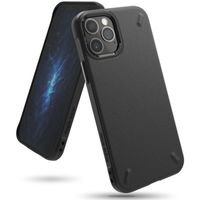 Ringke Onyx Backcover iPhone 12 (Pro) - Zwart