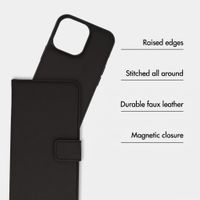 imoshion Detachable 2-in-1 Luxury Bookcase Apple iPhone 13 Pro - Black