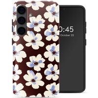 Selencia Vivid Backcover Samsung Galaxy S24 - Choco Flower Pop