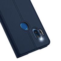 Dux Ducis Slim Softcase Bookcase Motorola One Hyper - Blauw
