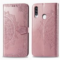 imoshion Mandala Bookcase Samsung Galaxy A20s - Rosé Goud