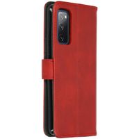 imoshion Luxe Bookcase Samsung Galaxy S20 FE - Rood