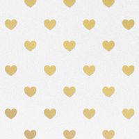 imoshion Design hoesje Apple iPhone 14 - Golden Hearts