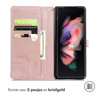 imoshion Mandala Bookcase Samsung Galaxy Z Fold 6 - Rosé Goud