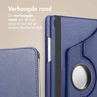 imoshion 360° draaibare Bookcase Samsung Galaxy Tab S6 Lite (2020/2022/2024) - Donkerblauw