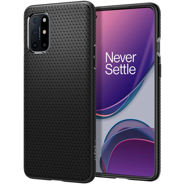 Spigen Liquid Air Backcover OnePlus 8T - Zwart