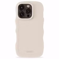 Holdit Wavy Case Apple iPhone 16 Pro - Light Beige