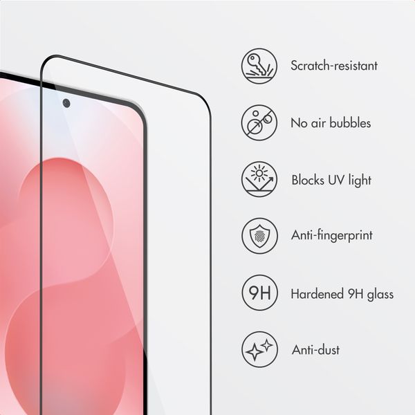 Accezz Tempered Glass Screen Protector + Applicator Samsung Galaxy S26