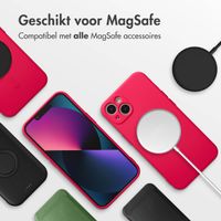 imoshion Color Backcover met MagSafe Apple iPhone 13 - Neon Pink