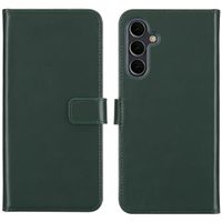 Selencia Echt Lederen Bookcase Samsung Galaxy A16 5G - Groen