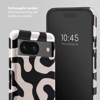 Selencia Vivid Tough Backcover Google Pixel 8 - Art Wave Black