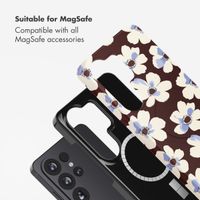 Selencia Vivid Back Cover with MagSafe Samsung Galaxy S26 Ultra - Choco Flower Pop