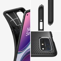 Spigen Liquid Air Backcover OnePlus 8T - Zwart