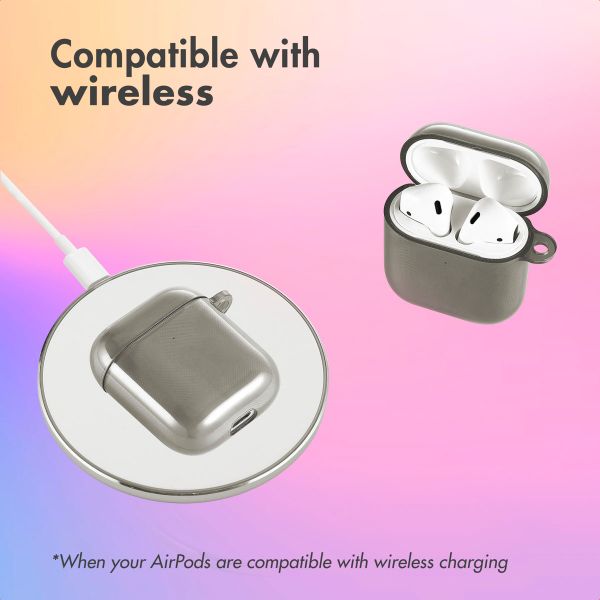 imoshion Neon case  Apple AirPods 1 / 2 - Black