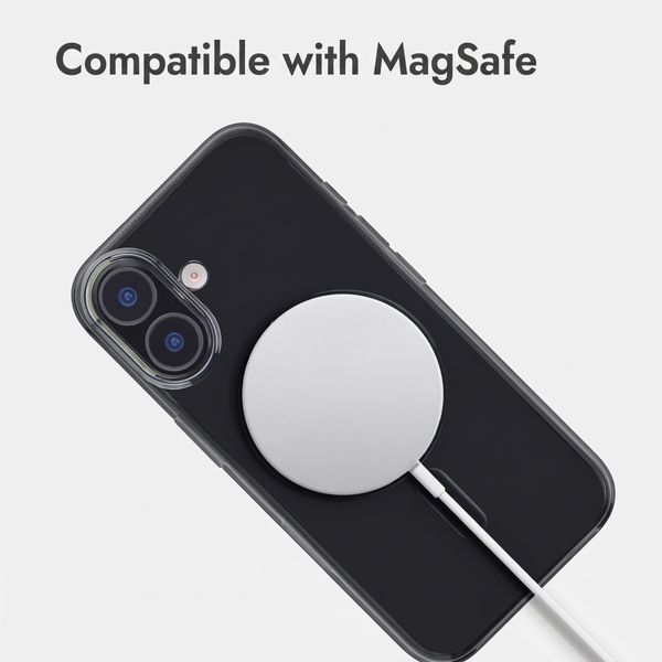 Accezz Lite Case with MagSafe Apple iPhone 16 - Smokey Clear