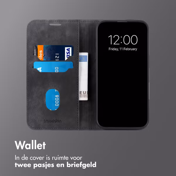imoshion Slim Bookcase Oppo A6 (5G) - Zwart