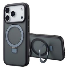 Accezz Ring Stand Backcover met MagSafe Apple iPhone 17 Pro - Zwart