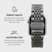 Burga Steel strap Apple Watch | 38/40/41/42 mm - Silver