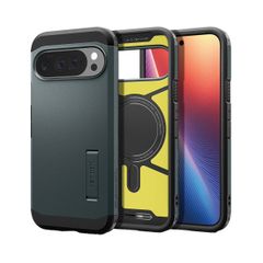 Spigen Tough Armor Backcover MagSafe Google Pixel 10 / 10 Pro - Abyss Green