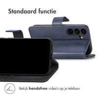 imoshion Luxe Bookcase Samsung Galaxy S26 FE - Donkerblauw