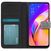 imoshion Luxe Bookcase Oppo A94 (5G) - Grijs