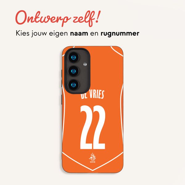 Ontwerp je eigen Nederlands Elftal Backcover Samsung Galaxy S25 - Nederlands Elftal '04