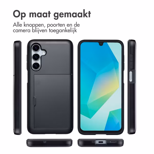 imoshion Backcover met pasjeshouder Samsung Galaxy A16 - Zwart