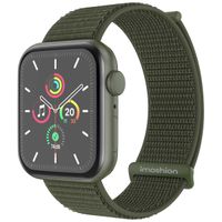 imoshion Nylon bandje Apple Watch Series 1 t/m 9 / SE (38/40/41 mm) | Series 10 / 11 (42 mm) - Army Green
