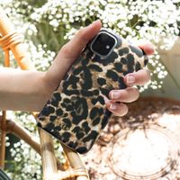 Selencia Maya Fashion Backcover iPhone 12 Mini - Brown Panther