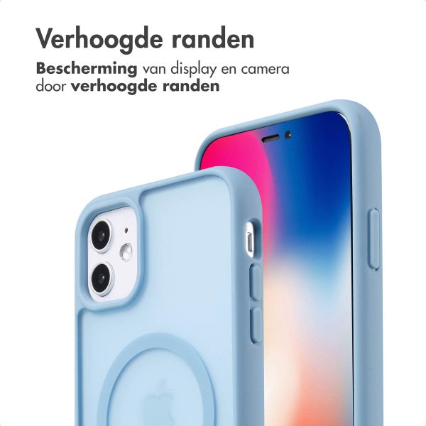 imoshion Color Guard Backcover met MagSafe iPhone 11 - Lichtblauw