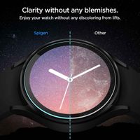 Spigen EZ FIT Glas.tR Screenprotector met applicator Samsung Galaxy Watch 5 Pro - 45 mm - Transparant