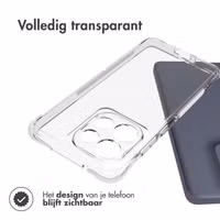 Accezz Clear Backcover Motorola Edge 60 Neo - Transparant