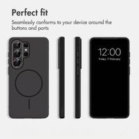 imoshion Colour Back Cover with Thin MagSafe Ring Samsung Galaxy S26 Ultra - Black