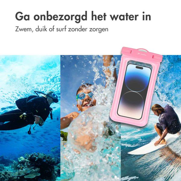 imoshion Universele waterproof pouch - Waterdichte telefoonhoes - Roze