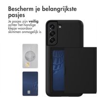 imoshion Backcover met pasjeshouder Samsung Galaxy S22 - Zwart