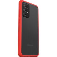 OtterBox React Backcover Samsung Galaxy A72 - Transparant / Rood