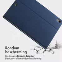 Accezz Classic Tablet Case Apple iPad Air 11 inch (2025) M3 / (2024) M2 / Air 5 (2022) / Air 4 (2020) - Donkerblauw