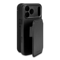 Decoded 2 in 1 Leather Detachable Wallet MagSafe Apple iPhone 17 Pro - Zwart