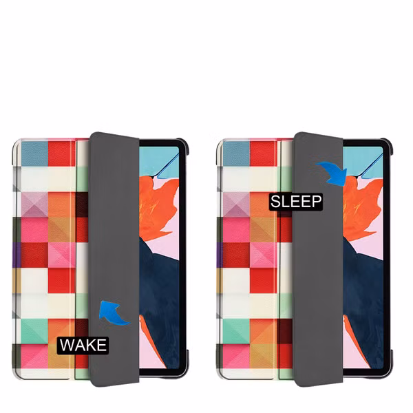 imoshion Design Trifold Bookcase Apple iPad Air 11 inch (2025) M3 / (2024) M2 / Air 5 (2022) / Air 4 (2020) - Various Colors