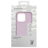 iDeal of Sweden Clear Case Apple iPhone 16 Pro - Light Pink