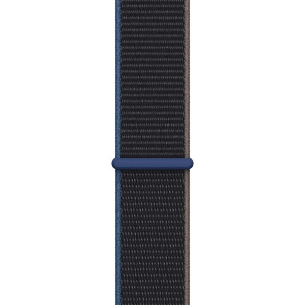 Apple Sport Loop Band Apple Watch Series 1 t/m 10 / SE / Ultra (2) (44/45/46/49 mm) - Charcoal - XL