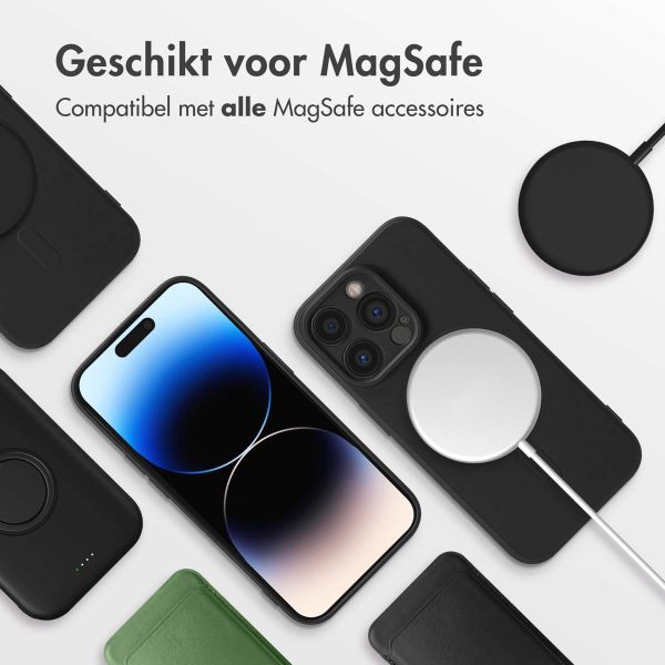 imoshion Color Backcover met MagSafe Apple iPhone 14 Pro - Zwart