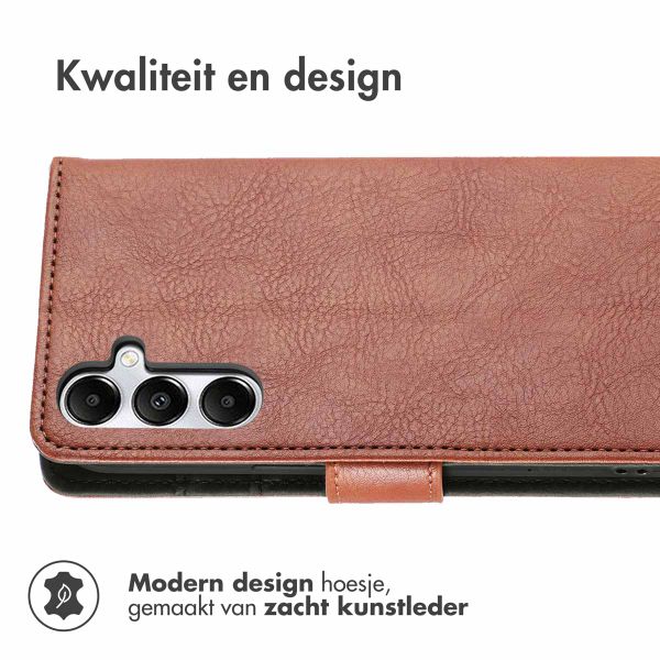 imoshion Luxe Bookcase Samsung Galaxy A17 - Bruin