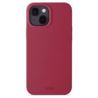 Holdit Silicone Case iPhone 15 - Red Velvet