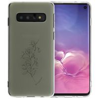 imoshion Design hoesje Samsung Galaxy S10 - Floral Green